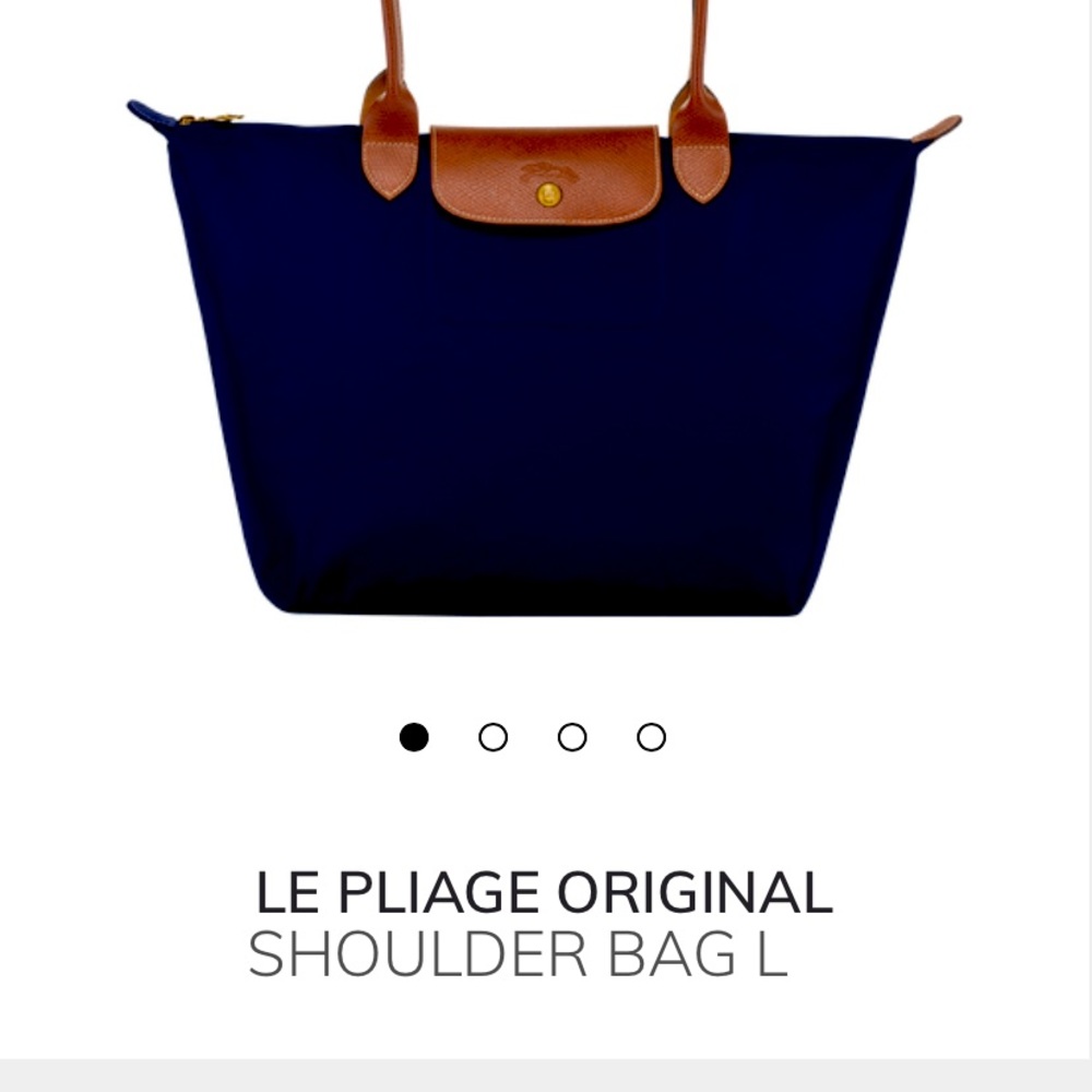 Longchamp Le Pliage Original Shoulder Bag L (Navy)